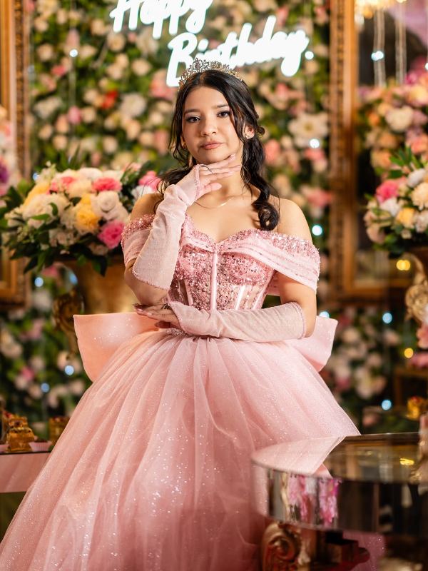 Vestido confeccionado por Beatriz